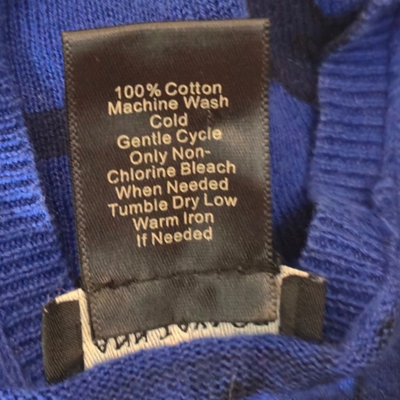 Ann Taylor Womens Cardigan XL Blue Cotton Striped‎ Bow Print Button Sweater Top - Picture 7 of 9